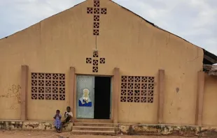 Terrorist attacks in Benue State, Nigeria, have forced residents to flee their villages and, in some cases, seek shelter in local Catholic churches and schools. Pictured here is St. Joseph’s Catholic Church in Yelewata. Photo courtesy of Father William Shom