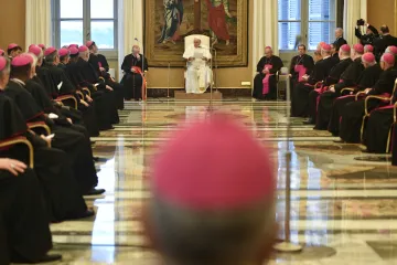 2Pope Francis meeting his diplomatic representatives in the Vatican, Sept. 9, 2022.