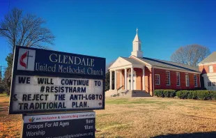 A pro-LGBTQ message on a Methodist church in Nashville, Tennessee. Glendale United Methodist Church|Flickr