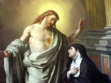 Apparition of St. Margaret Mary Alacoque of the Sacred Heart of Jesus